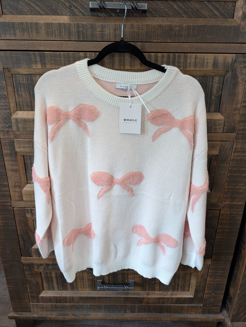 Miracle bow sweater